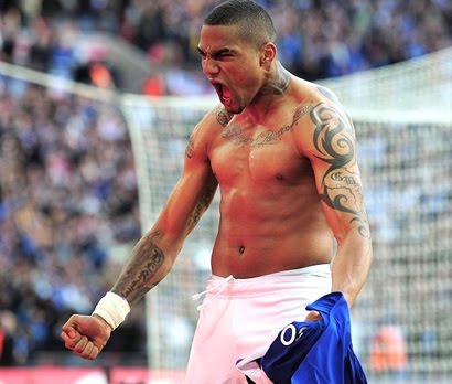 Soccer Tattoo Wallpaper With Kevin Prince Boateng Tattoos on Neck Tattoo 