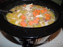 Chicken Soup w bean sprouts