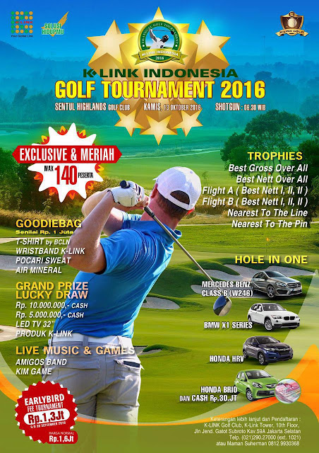 K-Link Indonesia Golf Tournament 2016