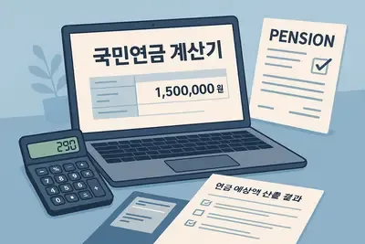 국민연금계산기로 미래 연금액 확인하는 방법과 노후 준비 전략