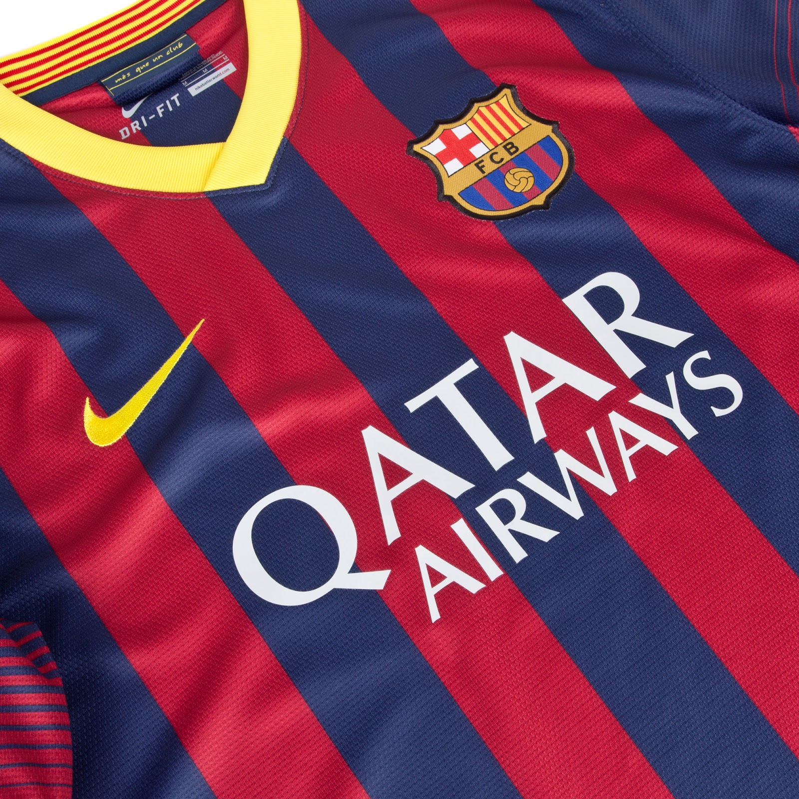 FC Barcelona 13/14 Home + Away Kits Released + Third Kit