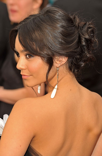 vanessa hudgens oscars 2009 hair