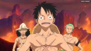 ワンピースアニメ パンクハザード編 581話 ルフィ かっこいい Monkey D. Luffy | ONE PIECE Episode 581