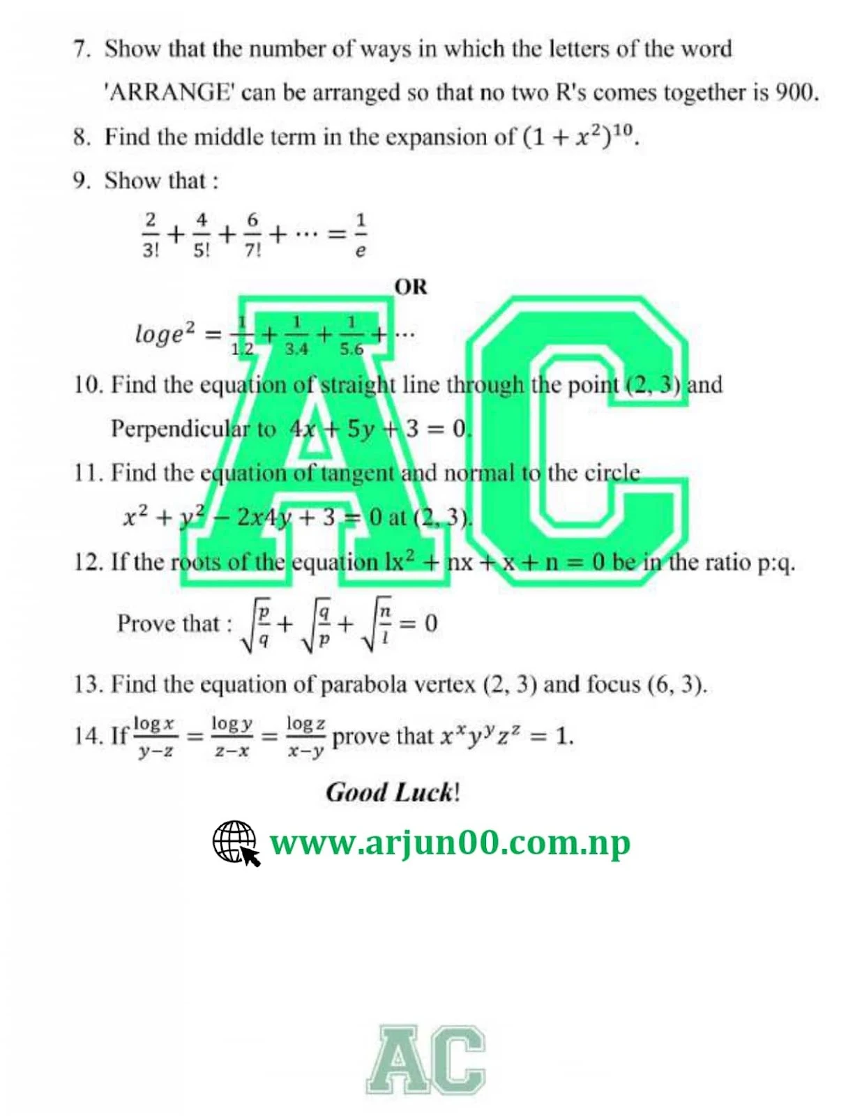Question Bank of Engineering Mathematics I :- 2082 to 2075  Paper, first Semester , Engineering All, CTEVT , diploma, Eng. Mathematics I New Question , Question Bank of 1st Semester, All First Semester Question Paper, All  First Semester Solution , Engineering Mathematics I :- 2081 Question Paper , CTEVT , arjun00 , Engineering Mathematics I :- 2080 Question Paper , Engineering Mathematics I :- 2079 Question Paper ,  Engineering Mathematics I :- 2078 Question Paper ,  Engineering Mathematics I :- 2076 Question Paper , www.arjun00.com.np , New Model Question paper, Engineering Mathematics I : 2082 Question Paper