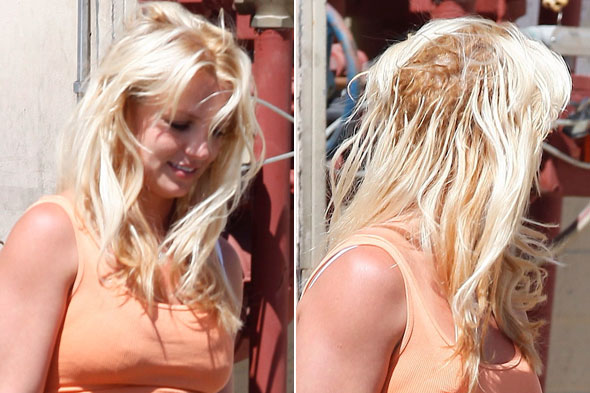 britney spears hair