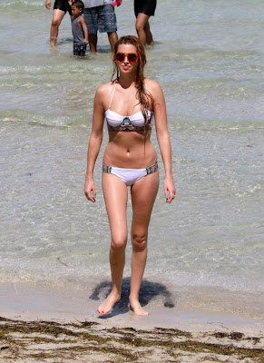 Whitney Port In White Bikini On Miami Beach4