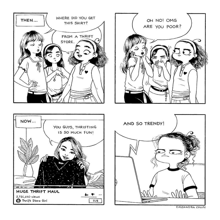 Artist Perfectly Illustrates Common Problems Of Women In 30 Brilliant Comics