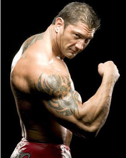 Dave Batista Tattoos - WWE Superstar Tattoo Design