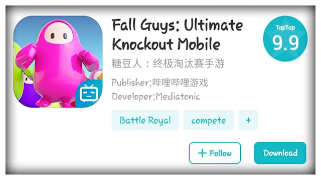 Lancement Officiel du jeu Fall Guys sur Mobile!