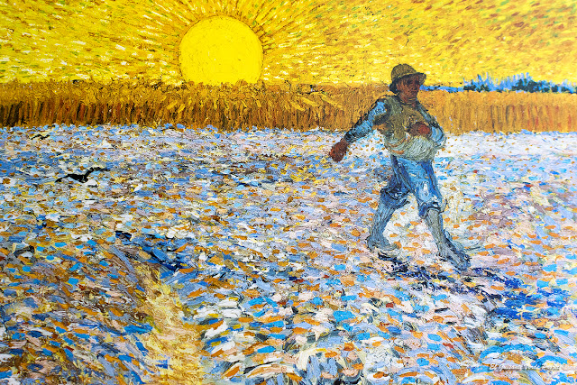 Van Gogh, Sembrador a la puesta de Sol - Museo Króller-Müller, Otterlo por El Guisante Verde Project