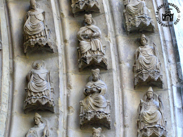 REIMS (51) - Cathédrale Notre-Dame (Extérieur - Bas-côté nord)