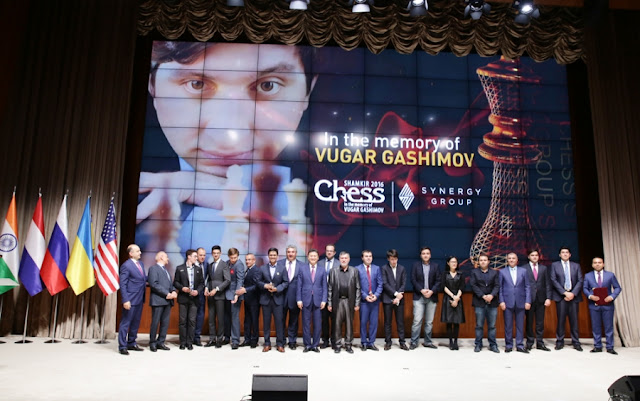 Ceremonia de inaguración de Shamkir Chess 2016