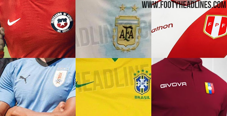 2019 Copa America Kit Overview All Leaks Info Footy