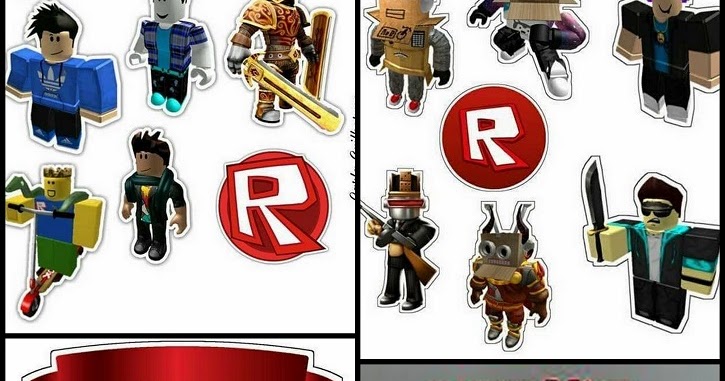 Roblox Free Printable Cake Toppers Oh My Fiesta For Geeks - roblox boba hat