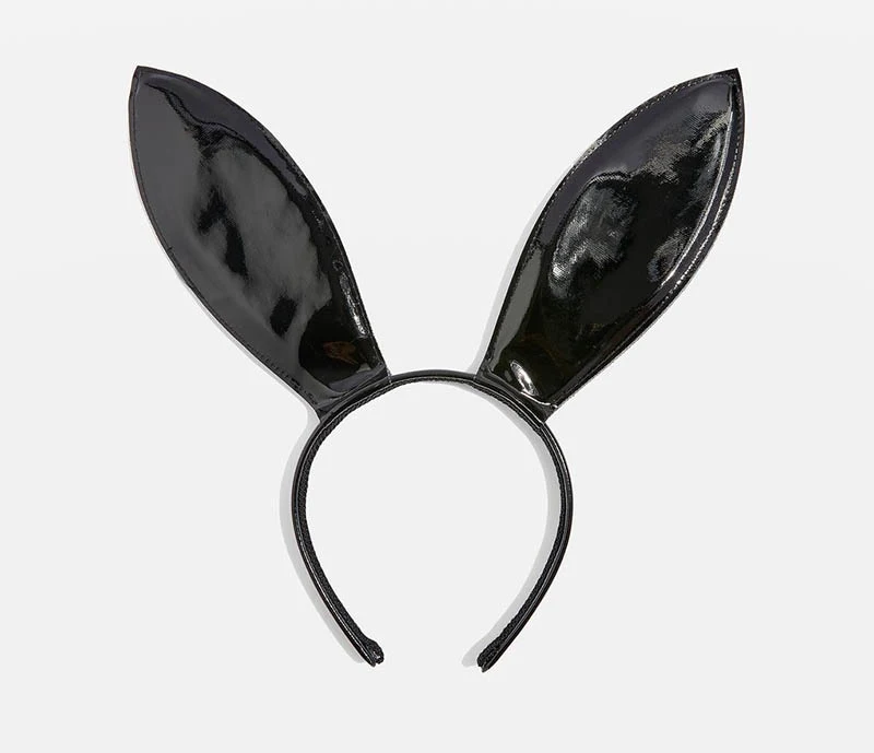 Topshop Vinyl Bunny Ears Headband