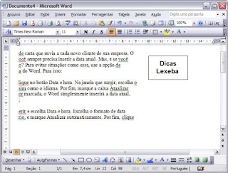 Word 2007, Dicas Word, Office 2007