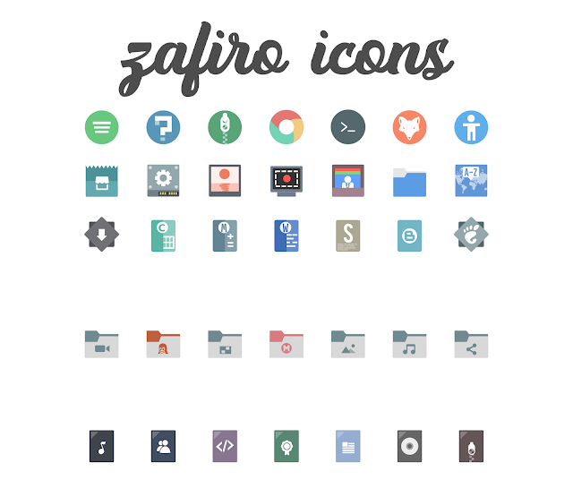 Zafiro Icon themes