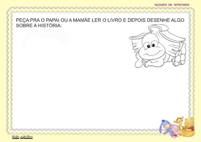 Caderno de Atividade Maternal Alegria de Aprender para imprimir grátis