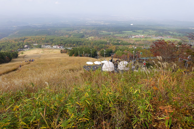 鳥取県西伯郡大山町大山　横手道からの眺望　桝水高原