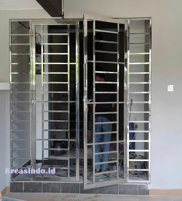 Jasa Pintu Kasa Nyamuk Stainless Steel di Jakarta Bogor 