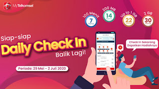 Daily Check In Telkomsel Tidak Bisa Di Claim