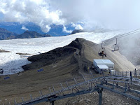 Switzerland's vanishing glaciers threaten Europe's water supply.