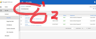 Cara pasang iklan Google Adsense di Blogger
