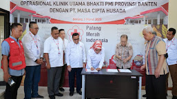 Gandeng MCH, PMI Banten Siap Operasionalkan Klinik Hemodialisa Single Use