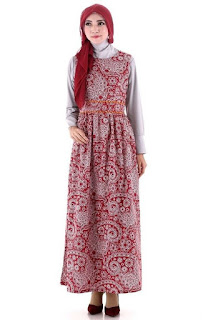 Model Baju Batik Gamis