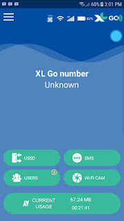 Menu Setting Aplikasi Aplikasi XL GO XLINK