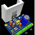 schema, montage, circuit imprimer,  Amplificateur 8 Watts a base de TDA2002