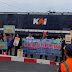 KAI Tanjung Karang Bandar Lampung Ingatkan Masyarakat Keselamatan Lintasi Jalur Kereta Api