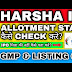 Harsha IPO GMP check Allotment Status 