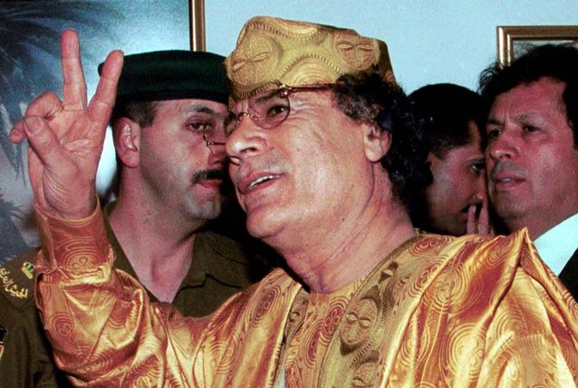 muammar gaddafi death