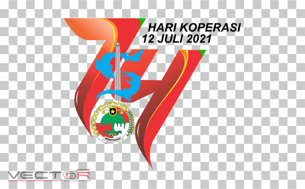 Hari Koperasi Nasional (Harkopnas) 2021 Logo - Download .PNG (Portable Network Graphics) Transparent Images