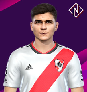 PES 2019 Faces Julian Alvarez by Nahue