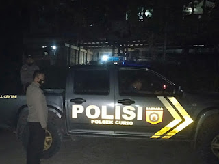 Cegah Gangguan Keamanan Kanit Provost Polsek Curio Polres Enrekang Galakkan Patroli Malam