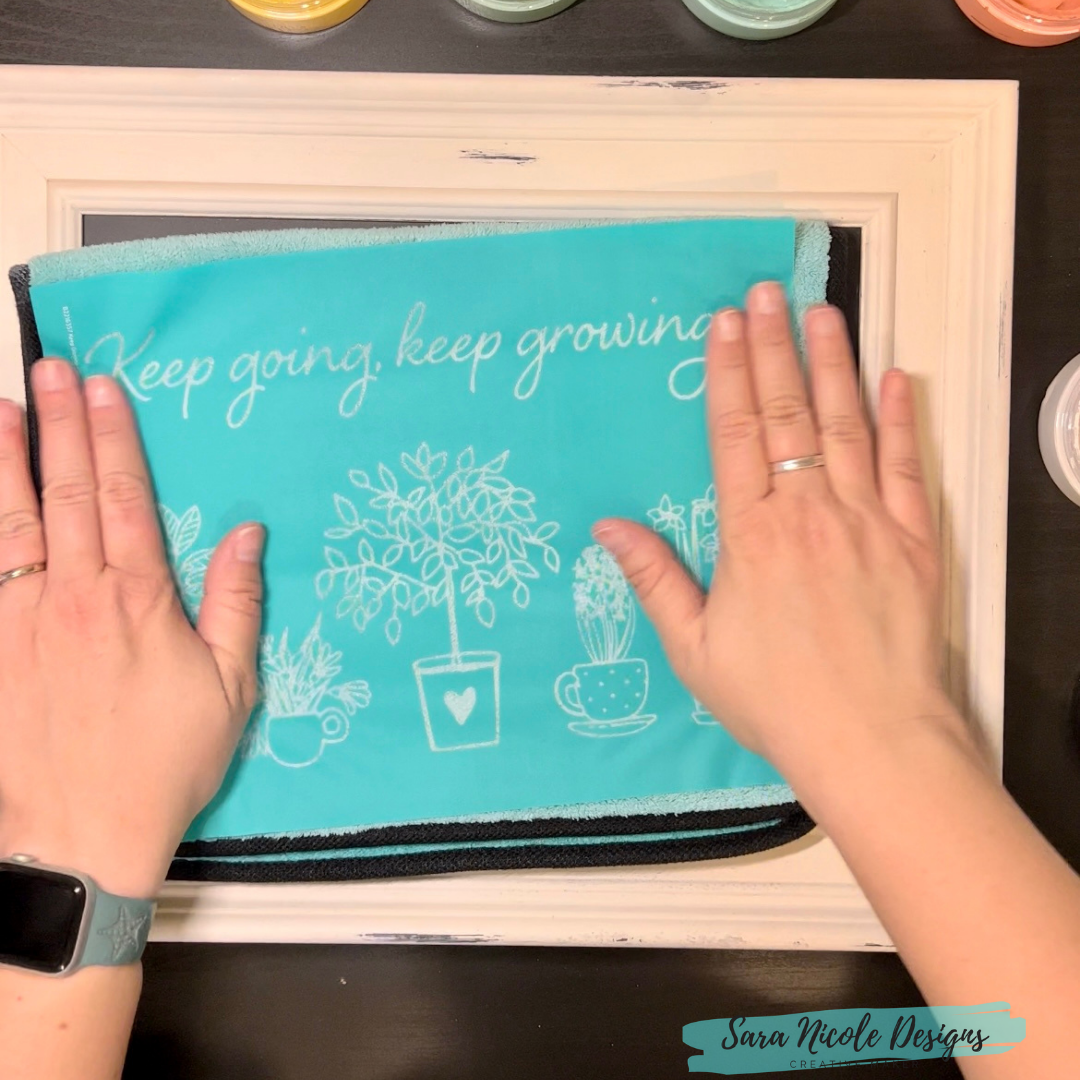 Sara Nicole Designs: Come see how I chalked the April Club Couture - Keep  Going, Keep Growing // Come craft with me!