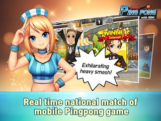 Akhirnya Game Dewa Ping Pong with BBM Sudah Dapat di Unduh