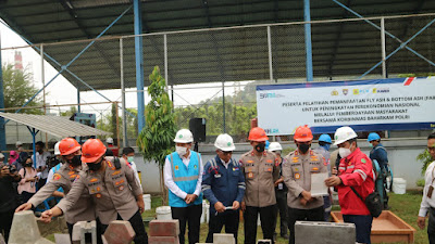 Dirbinmas Polda Banten Dampingingi Kakorbinmas Polri Buka Pelatihan Pemanfaatan FABA di PLTU Suralaya