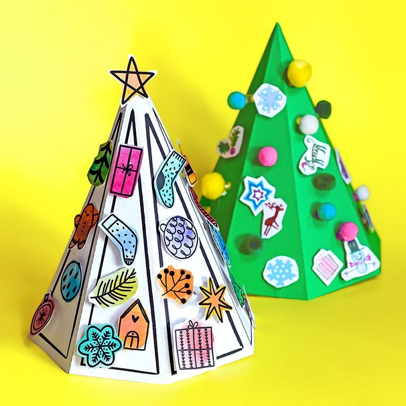 decorate a christmas tree advent calendar