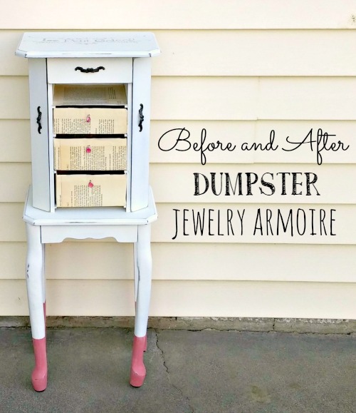 Altered Jewelry Armoire