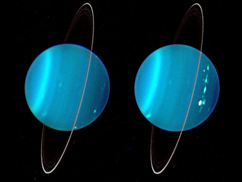 Uranus blasted a gas bubble 22,000 times bigger than Earth