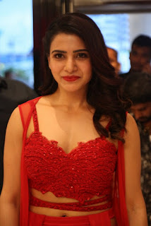 Samantha-Akkineni-Latest-Red-Dress-Pics-2019