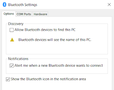 قم بتشغيل Bluetooth على Windows: الإعدادات المتقدمة