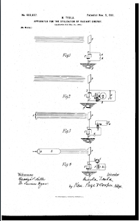 radiant energy generator according to Tesla's patents 