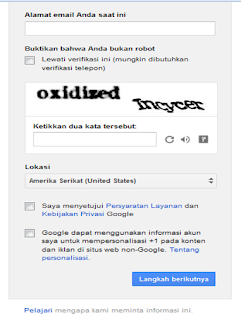 Cara Membuat Blog di Blogspot