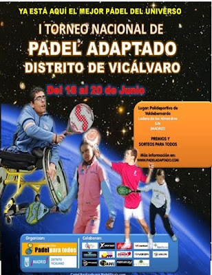 I Torneo Nacional de Pádel Adaptado