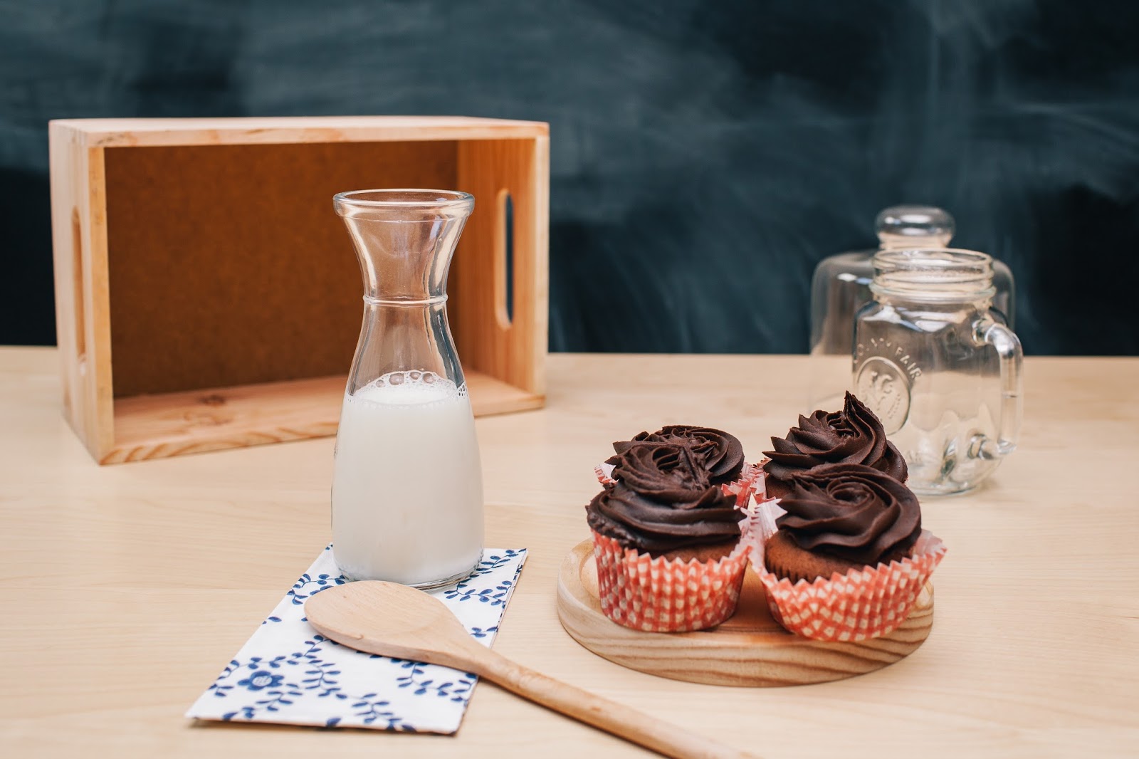 Homemade Chocolate Cupcakes