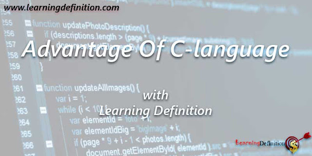 Advantages of C-Language